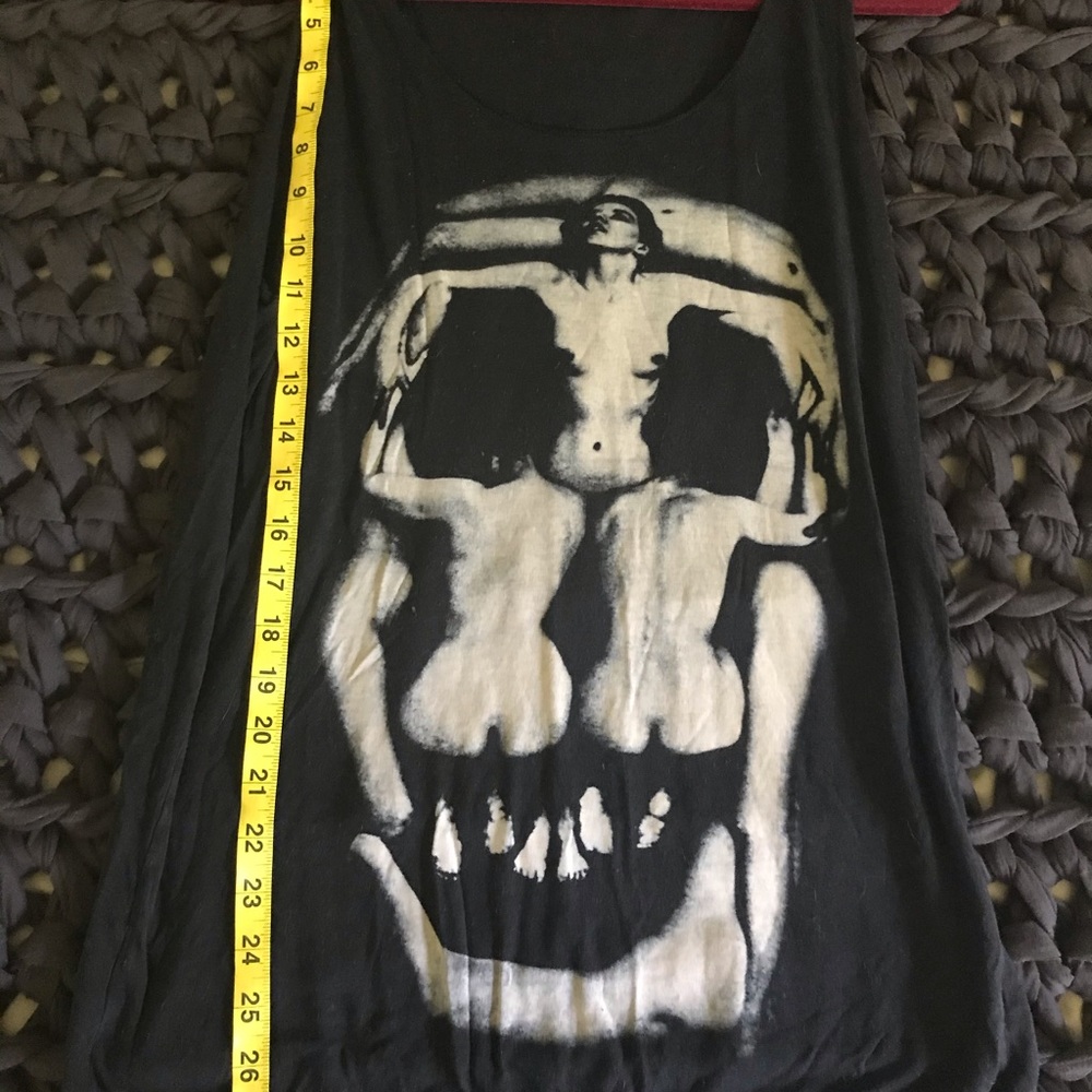 Salvador Dali Tank Orgy Skull